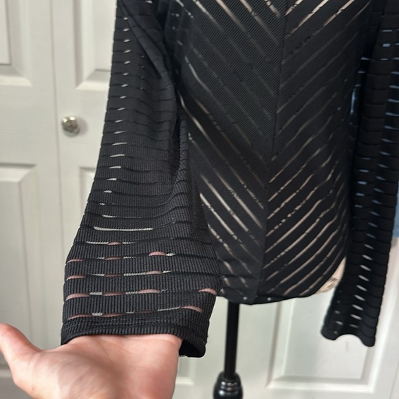 PrettyLittleThing High Neck Illusion Bodysuit - Picture 3 of 12